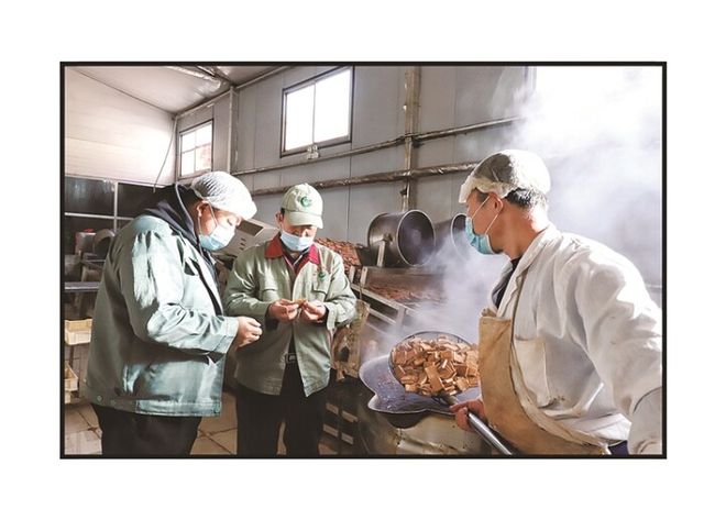 孝義市南曹村九州香豆制品 “熱氣騰騰”的豆制品銷售
